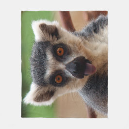 Lemur フリースブランケット