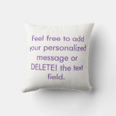 Lemur Couple Snuggle in Sweater クッション (裏面)