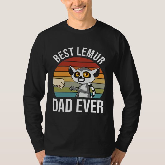 Lemur Dad  Lemur Tシャツ (正面)