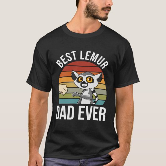 Lemur Dad Lemur Tシャツ (正面)
