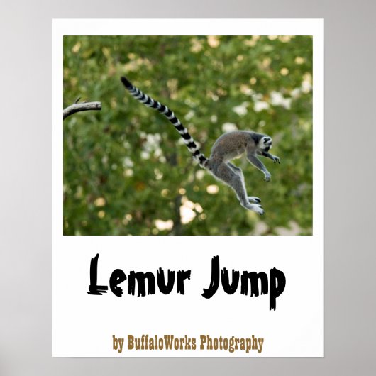 Lemur Jumpポスター ポスター (正面)