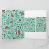 Lemur love mint leaves カード (内部)