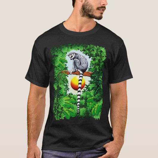 Lemur of Madagascar Tシャツ (正面)