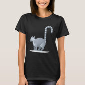 Lemur   Ring Tailed Cute Primate Tシャツ (正面)