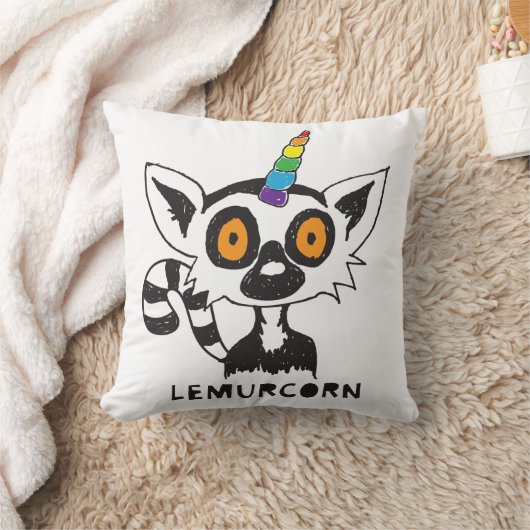 LemurCorn クッション (ブランケット)