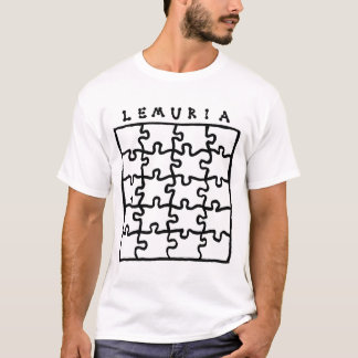 Lemuriaのパズル Tシャツ