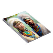 Lemurian Bird People of the Far North Notebook ノートブック (右側)