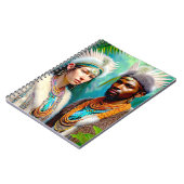 Lemurian Bird People of the Far North Notebook ノートブック (左側)