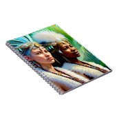 Lemurian Bird People of the Far North Notebook ノートブック (右側)