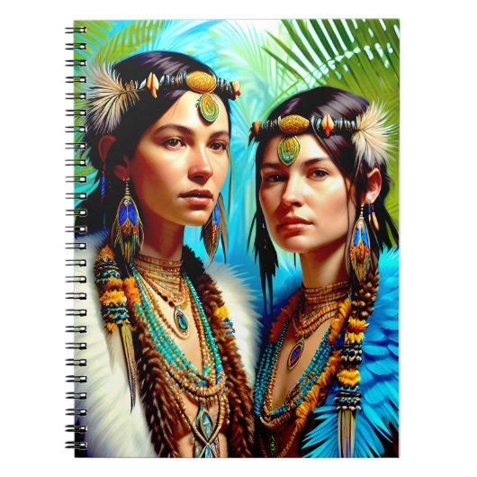 Lemurian Bird People of the Far North Notebook ノートブック (正面)