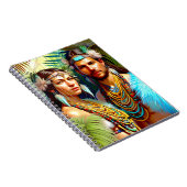 Lemurian Bird People of the Far North Notebook ノートブック (右側)