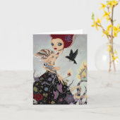 Lemurideaのノート カード (黄色い花)