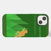 Lemursを救って下さい iPhoneケース (裏面横)