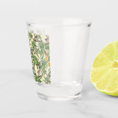 lemurs and branches mango seamless pattern   ショットグラス (右)