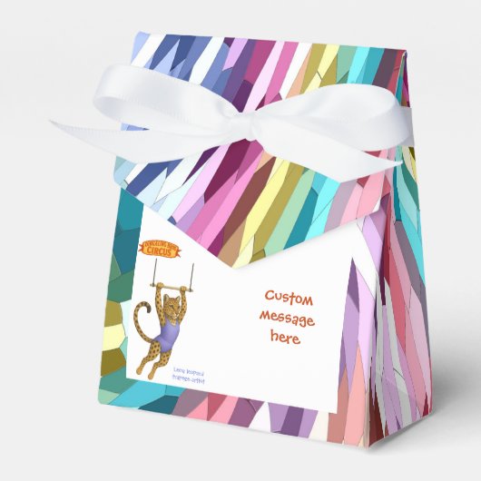 Lena leopard trapeze artist フェイバーボックス (正面サイド)