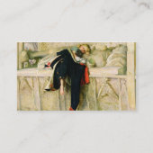 L'Enfant du Regiment (任意打撃) 1855年(油o 名刺 (裏面)