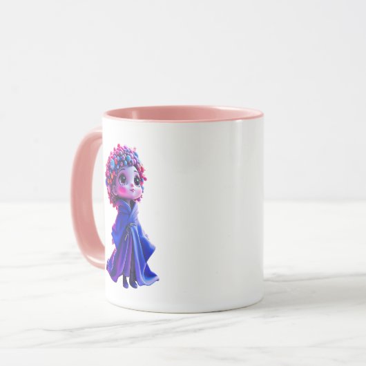 L'enfant venu d'un pays imaginaire. マグカップ (正面左)