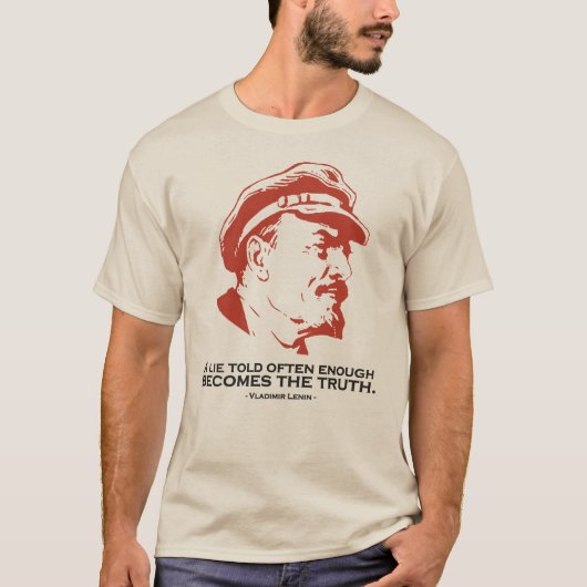 Lenin Famous Quote Tシャツ (正面)