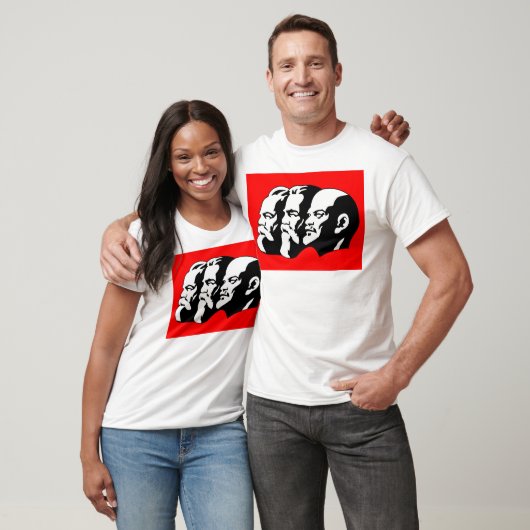 Lenin, Marx, Engels, Soviet Union, Communism Tシャツ (ユニセックス)