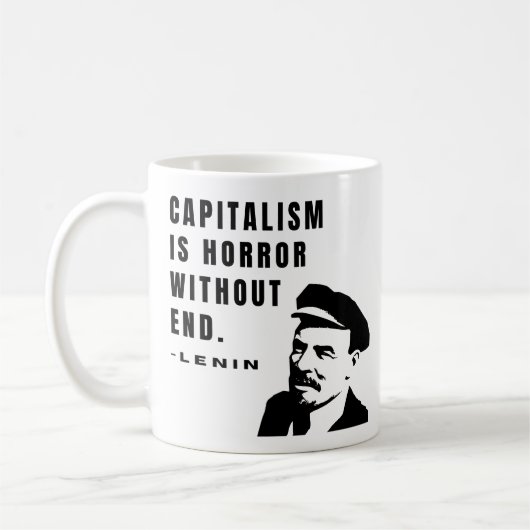 Lenin Mug コーヒーマグカップ (左)