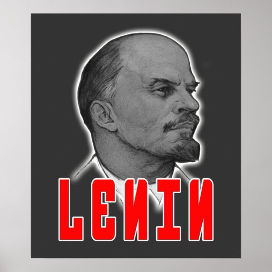 Lenin Profile Poster ポスター (正面)