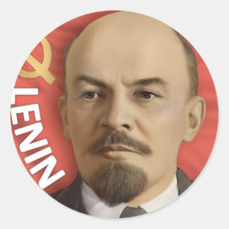 "LENIN" Stickers ラウンドシール