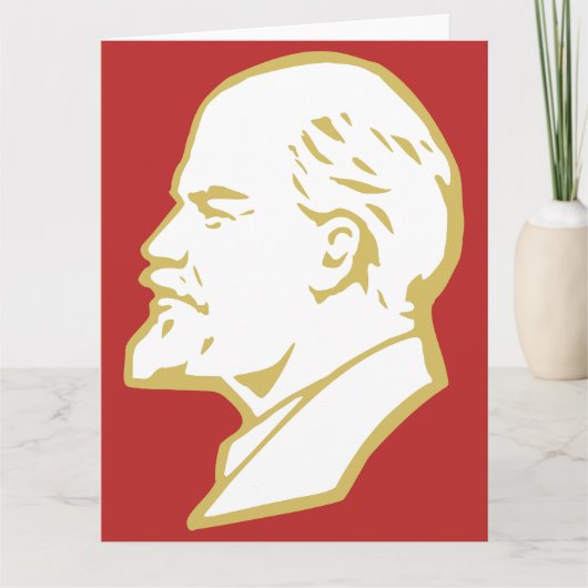 Lenin, USSR, CCCP, Soviet Union, Communism カード (正面)