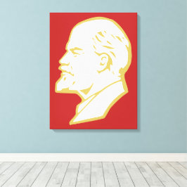 Lenin, USSR, CCCP, Soviet Union, Communism キャンバスプリント