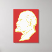 Lenin, USSR, CCCP, Soviet Union, Communism キャンバスプリント (正面)