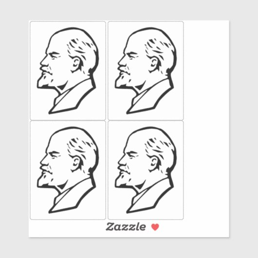 Lenin, USSR, CCCP, Soviet Union, Communism シール (シート)