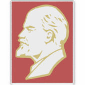 Lenin, USSR, CCCP, Soviet Union, Communism シール (正面)