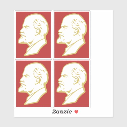 Lenin, USSR, CCCP, Soviet Union, Communism シール (シート)