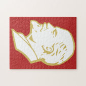 Lenin, USSR, CCCP, Soviet Union, Communism ジグソーパズル (横)