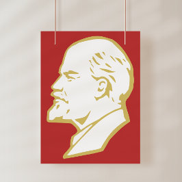 Lenin, USSR, CCCP, Soviet Union, Communism ポスター