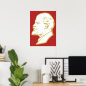 Lenin, USSR, CCCP, Soviet Union, Communism ポスター (ホームオフィス)