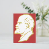 Lenin, USSR, CCCP, Soviet Union, Communism ポストカード (スタンド正面)