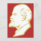 Lenin, USSR, CCCP, Soviet Union, Communism ポストカード (正面)