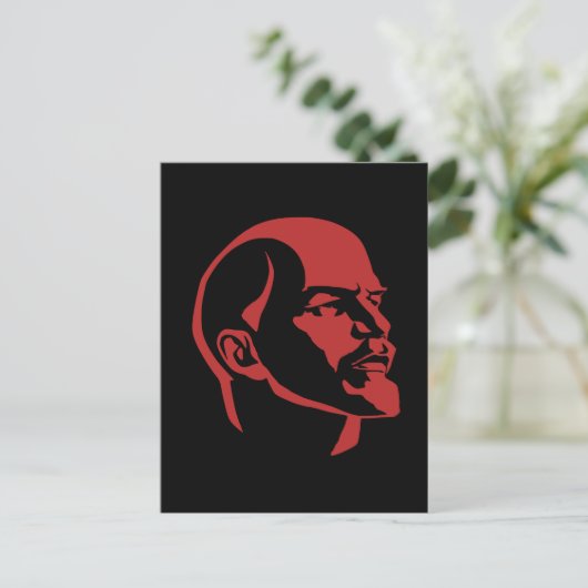 Lenin, USSR, CCCP, Soviet Union, Communism ポストカード (スタンド正面)