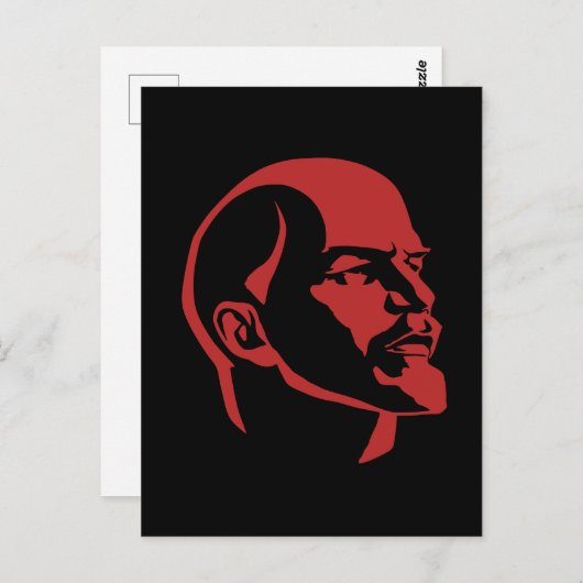 Lenin, USSR, CCCP, Soviet Union, Communism ポストカード (正面/裏面)
