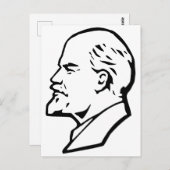 Lenin, USSR, CCCP, Soviet Union, Communism ポストカード (正面/裏面)