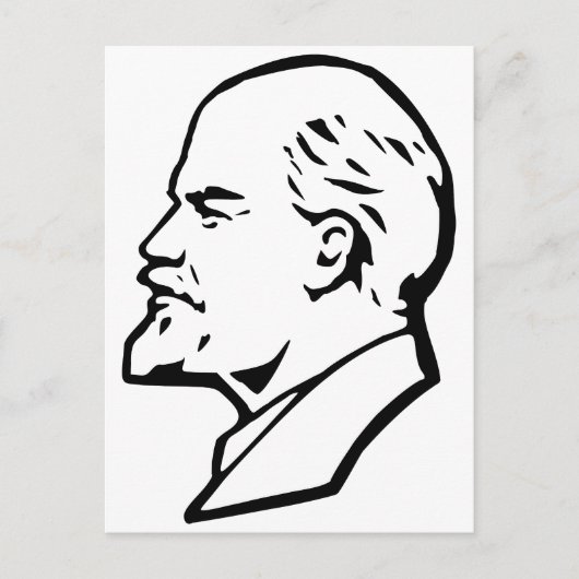 Lenin, USSR, CCCP, Soviet Union, Communism ポストカード (正面)