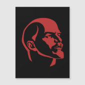 Lenin, USSR, CCCP, Soviet Union, Communism マグネット招待状 (正面)