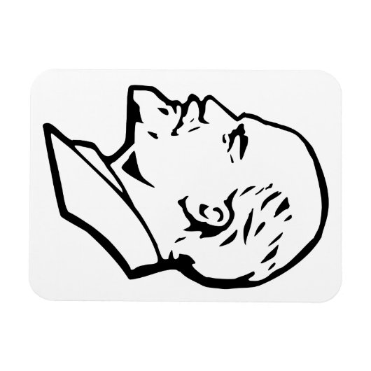 Lenin, USSR, CCCP, Soviet Union, Communism マグネット (横)
