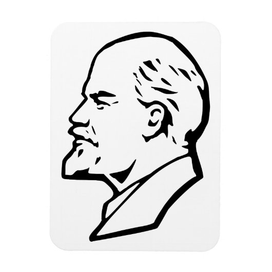 Lenin, USSR, CCCP, Soviet Union, Communism マグネット (縦)
