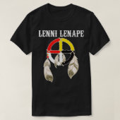 Lenni Lenape Delaware Native American Indians Medi Tシャツ (デザイン正面)