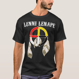 Lenni Lenape Delaware Native American Indians Medi Tシャツ