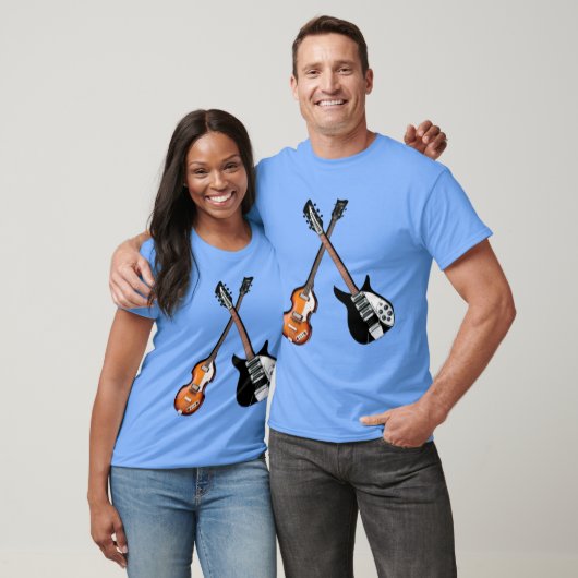 Lennon McCartney family retro Tシャツ (ユニセックス)