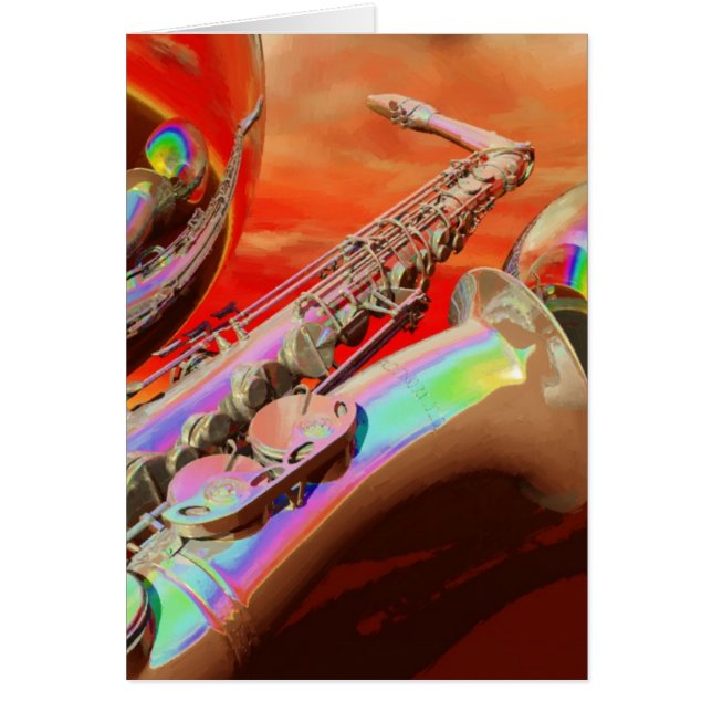 Lenny著Saxaphone (正面)