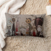 Lenore: ここに集団のすべて ランバークッション (ブランケット)