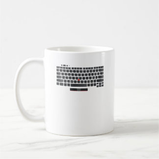 Lenovo ThinkpadのキーボードレイアウトMUG コーヒーマグカップ
